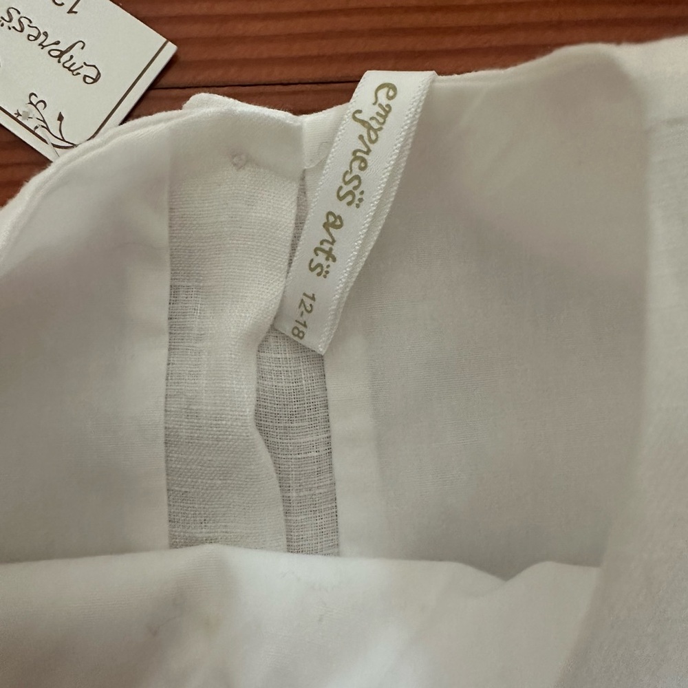 Tiered Linen dress NWT - Picture 2 of 6